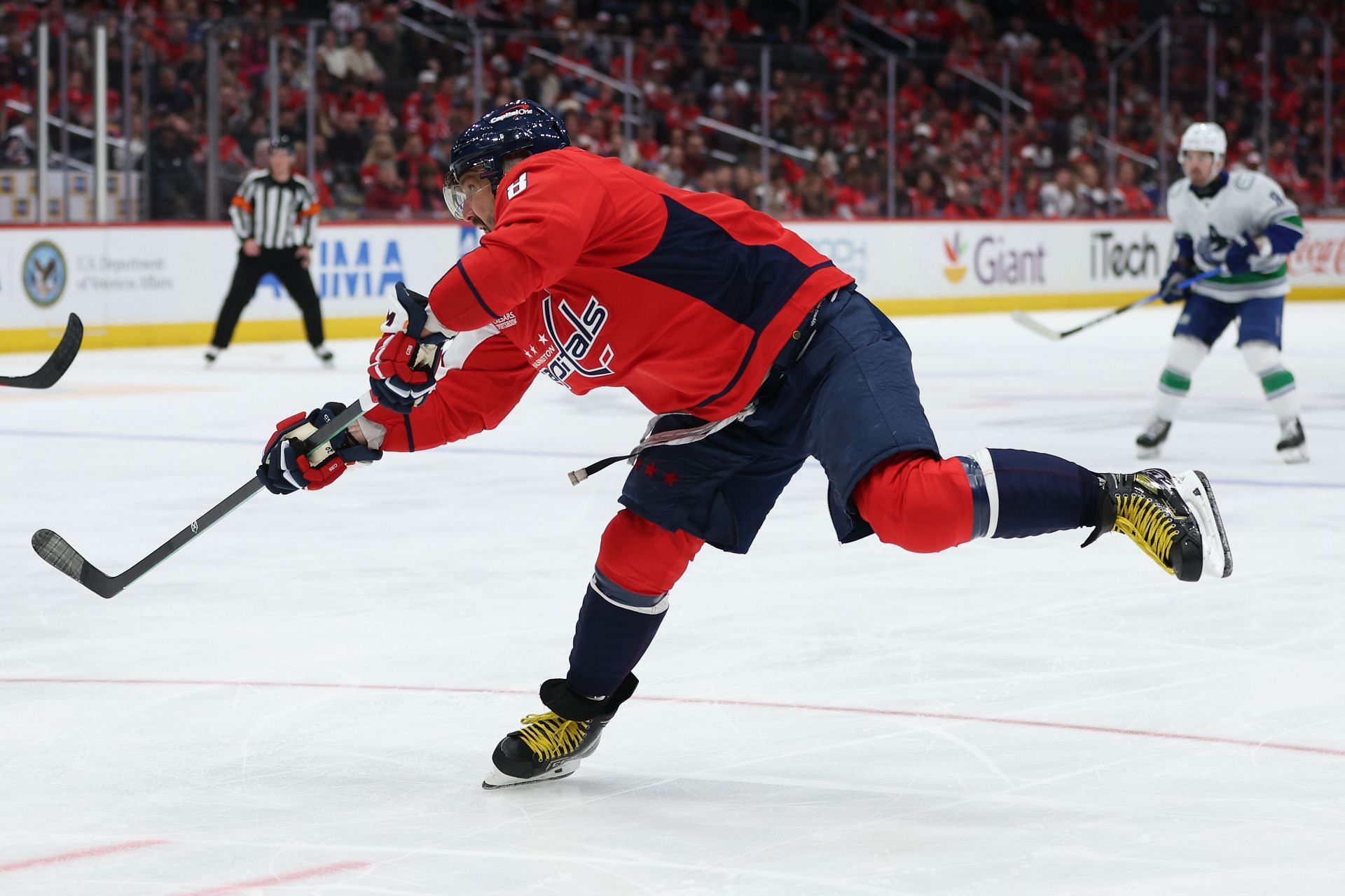 Vancouver Canucks v Washington Capitals