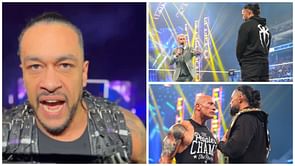 Damian Priest reacts to Cody Rhodes giving up his WrestleMania main event against Roman Reigns