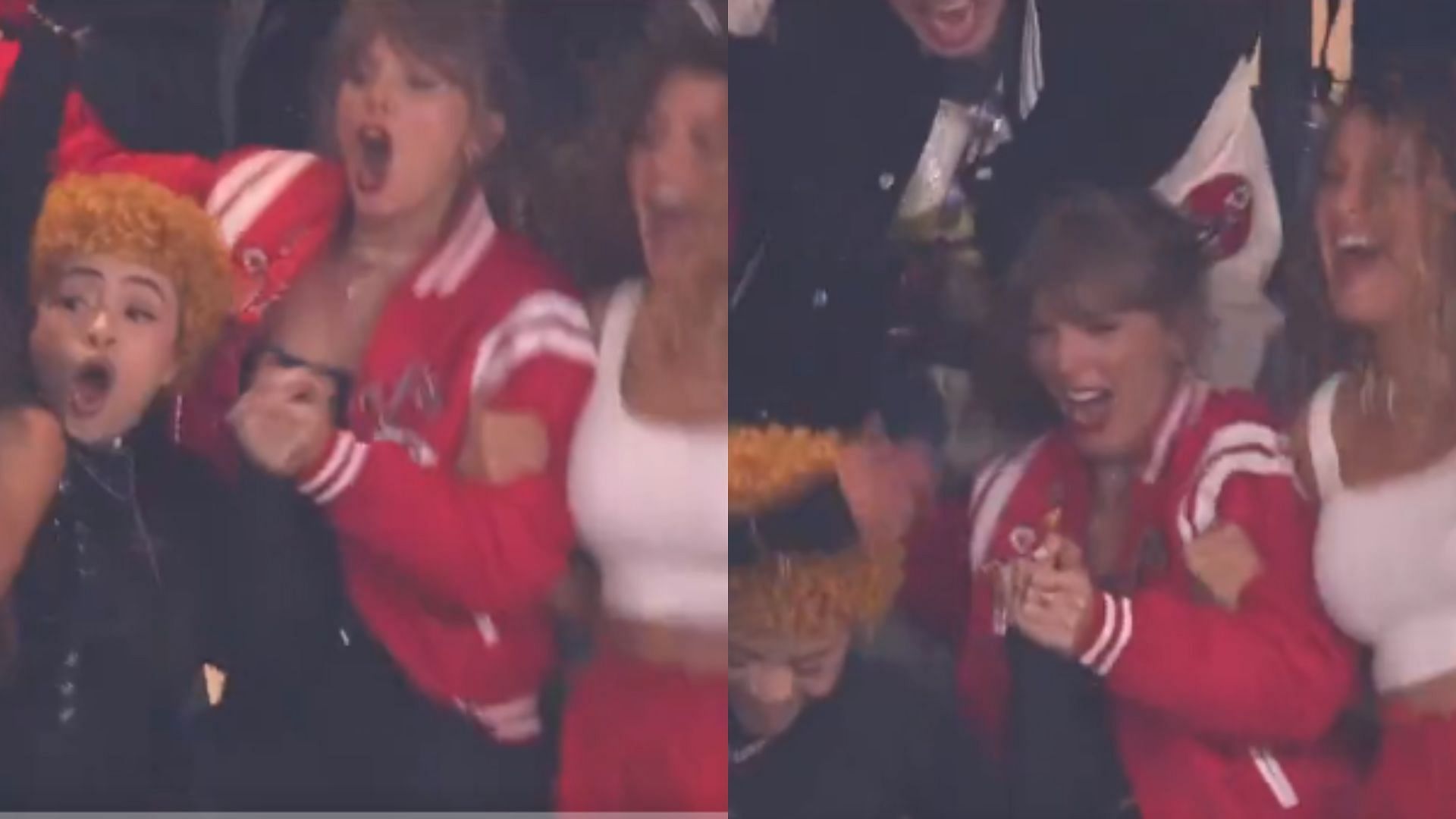 Taylor Swift in shock as Patrick Mahomes, Travis Kelce pull off thrilling Super Bowl OT win