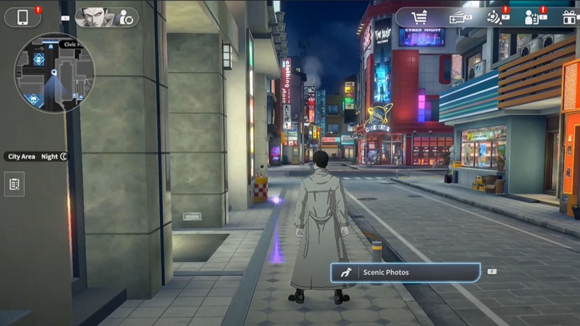 An in-game screenshot of the sixth scenic photo location in City A (Image via Perfect World)