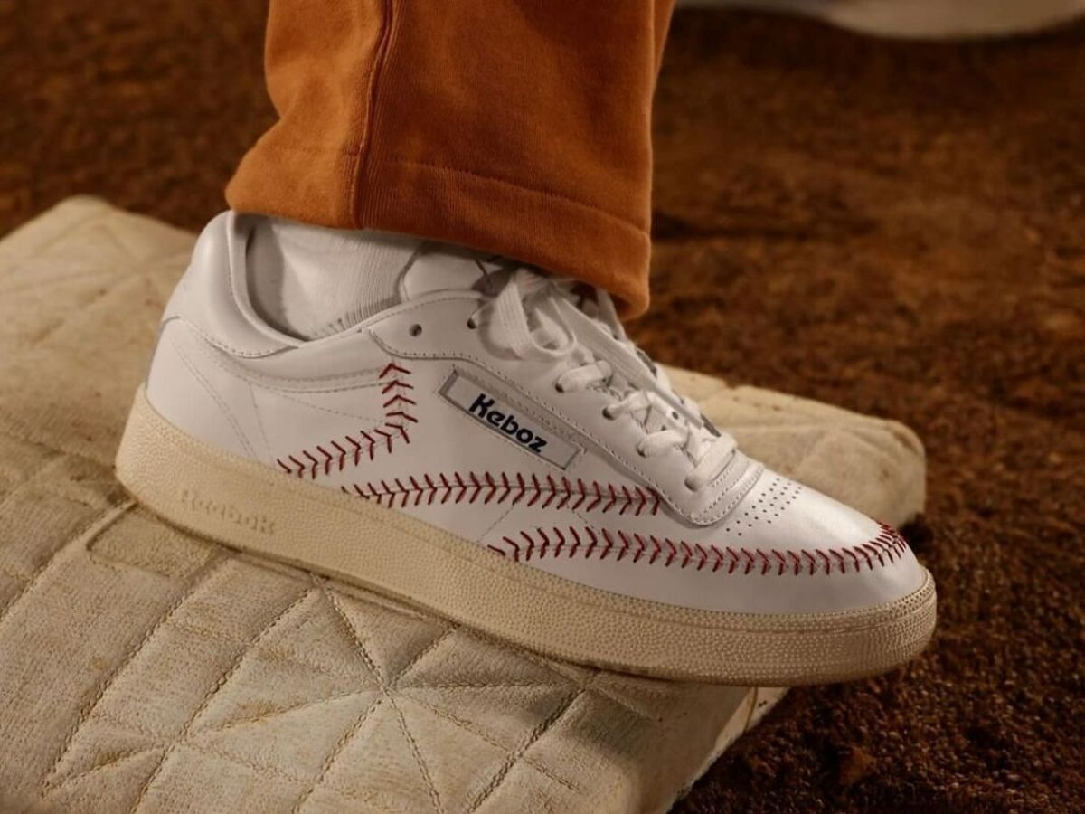 Atmos x Keboz x Reebok Club C 85 Vintage &ldquo;Baseball&rdquo; sneakers 