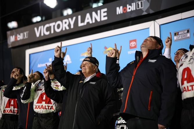 Rick Hendrick talks about Hendrick Motorsports’ record 9th Daytona 500 victory after William Byron’s triumph