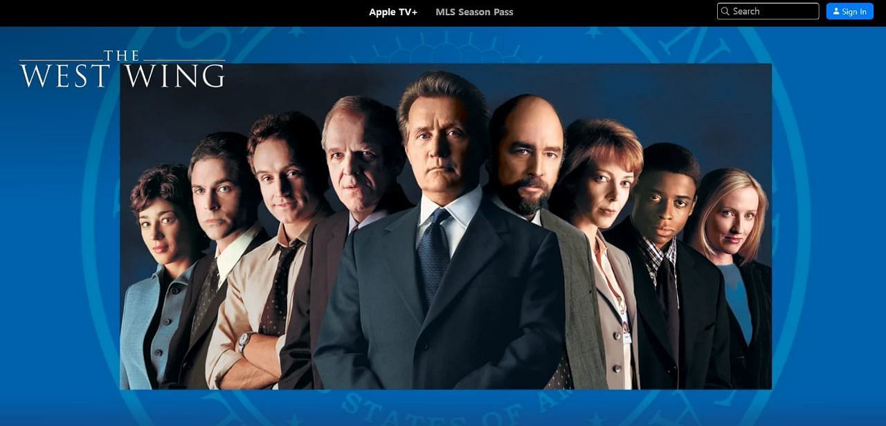 The West Wing (image via Apple TV)