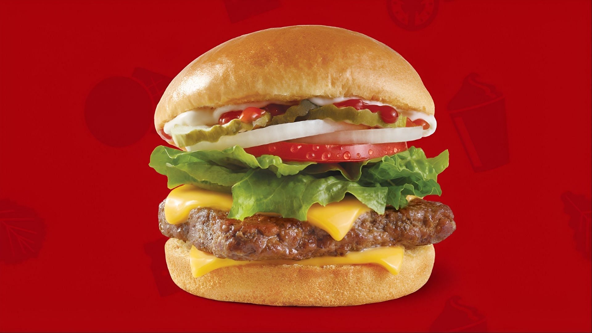 The limited-time free Cheeseburger deal can be claimed nationwide until February 12 (Image via Wendy&rsquo;s)