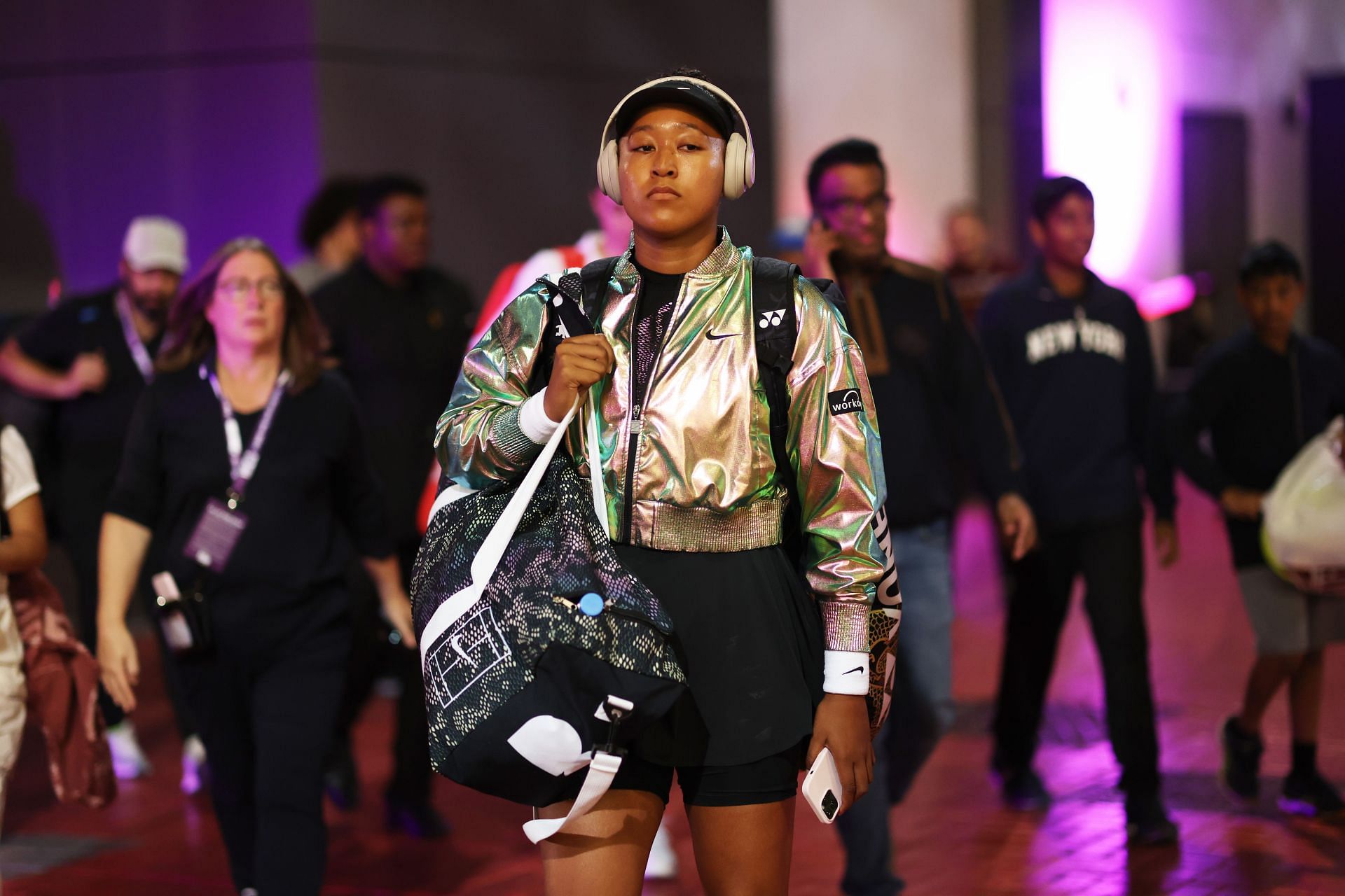 Naomi Osaka at the Qatar Open