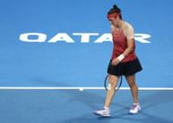 Ons Jabeur pictured at Qatar Open