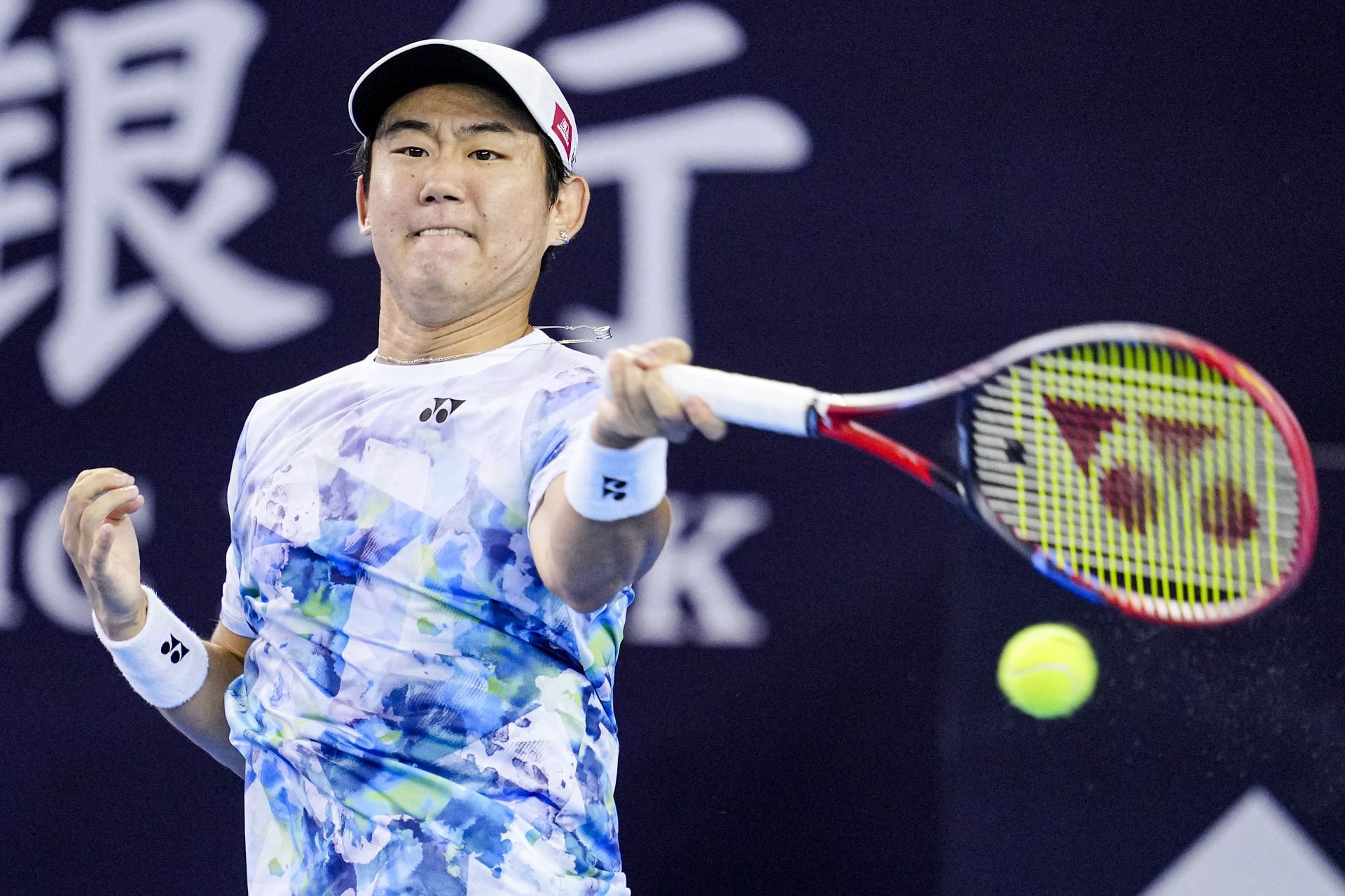 Yoshihito Nishioka is aiming to reach the Dallas Open quarterfinals for the first time.
