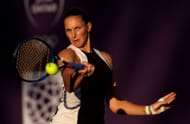 Karolina Pliskova at the 2024 Qatar Open.