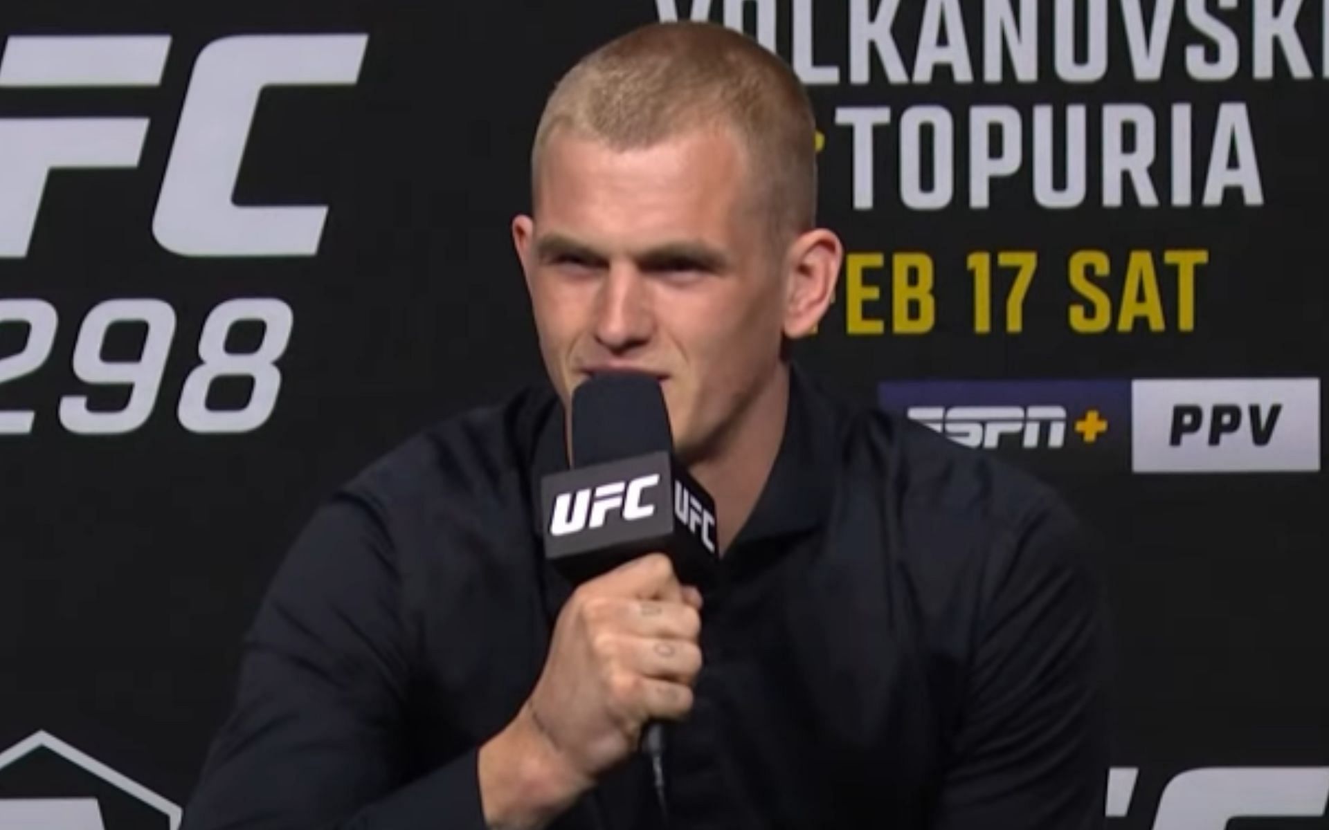 Ian Garry opens up on relationship between his wife and her ex-husband [Image courtesy: UFC - YouTube]