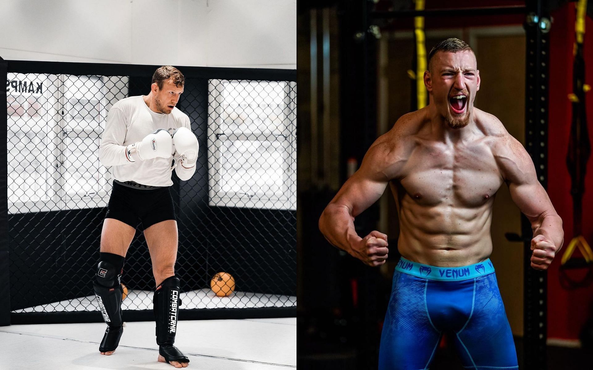 Jack Hermansson (left) is ready to take on Joe Pyfer (right) [Image via: @jackthejokermma and @joepyfer on Instagram]