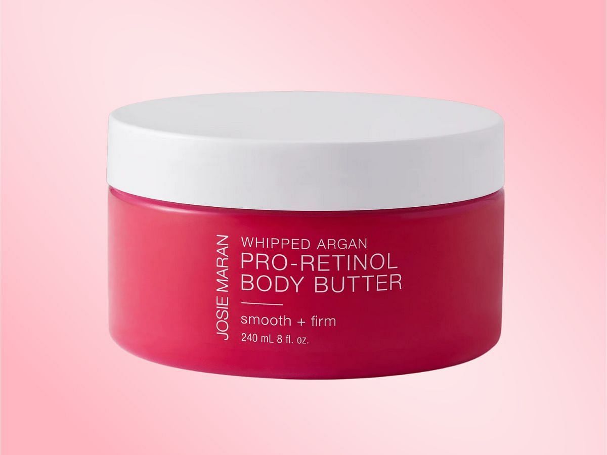 Josie Maran whipped argan pro-retinol body butter (Image via Josie Maran)