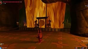 LEGO Fortnite player builds their base in lava cave, community left in awe