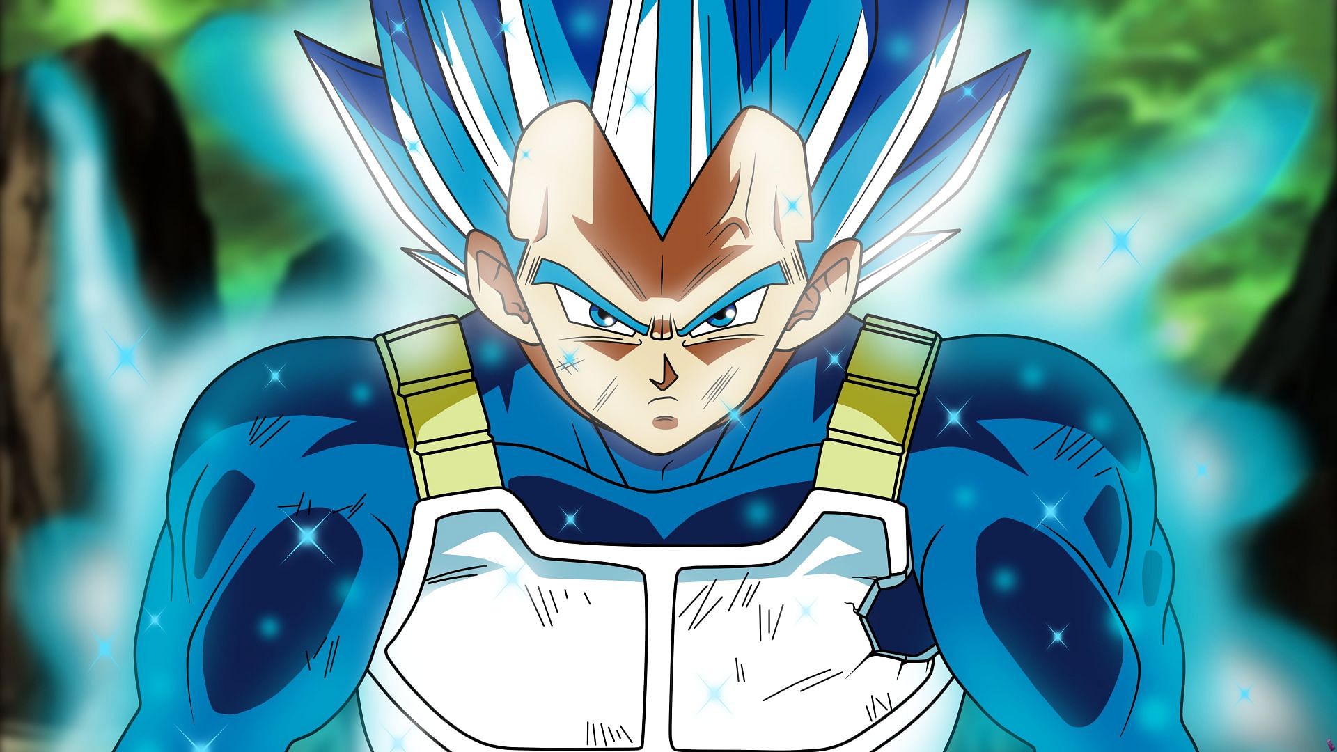 Super Saiyan Vegeta as shown in the anime series (Image via Toei Animation)