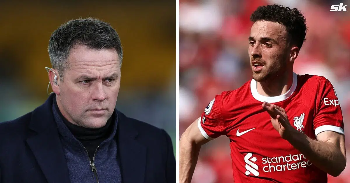 Michael Owen and Diogo Jota         