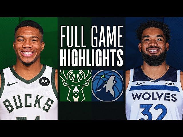 Milwaukee Bucks Vs Minnesota Timberwolves Player Stats And Box Scores ...