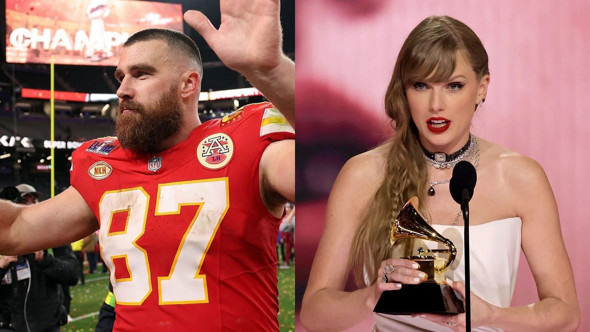 Travis Kelce showered Taylor Swift with romantic Valentine