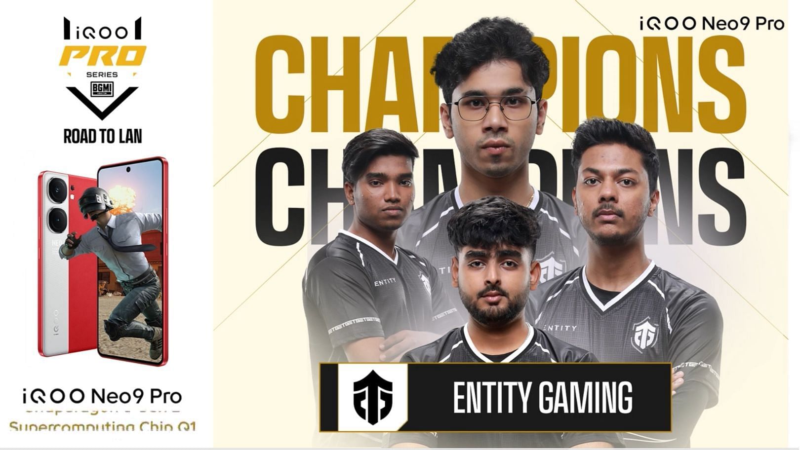 Entity Gaming wins iQOO BGMI Pro Series 2024 (Image via iQOO Esports)