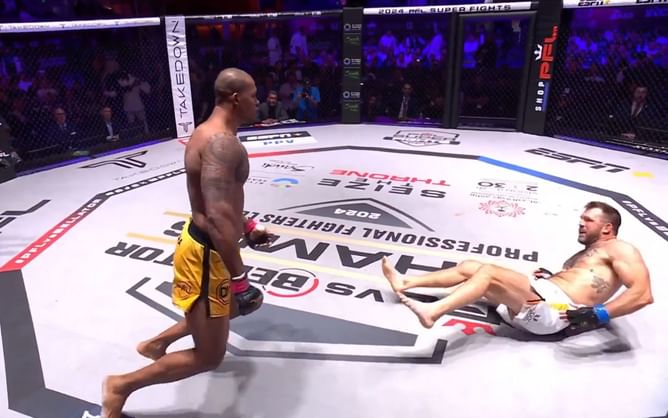 PFL vs. Bellator results: Ryan Bader's KO loss, Johnny Eblen's razor-close split-decision win, and other top highlights