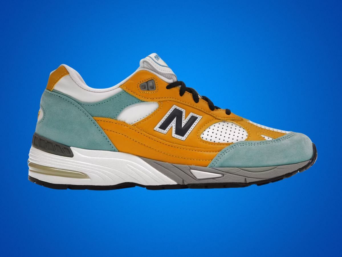 The New Balance 991 MiUK (Image via StockX)