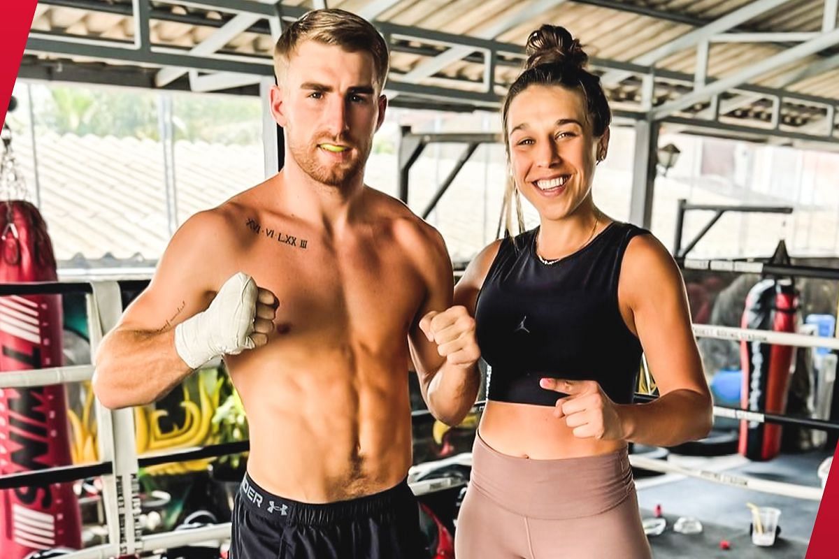 Jonathan Haggerty and Joanna Jedrzejczyk [Photo via: ONE Championship]