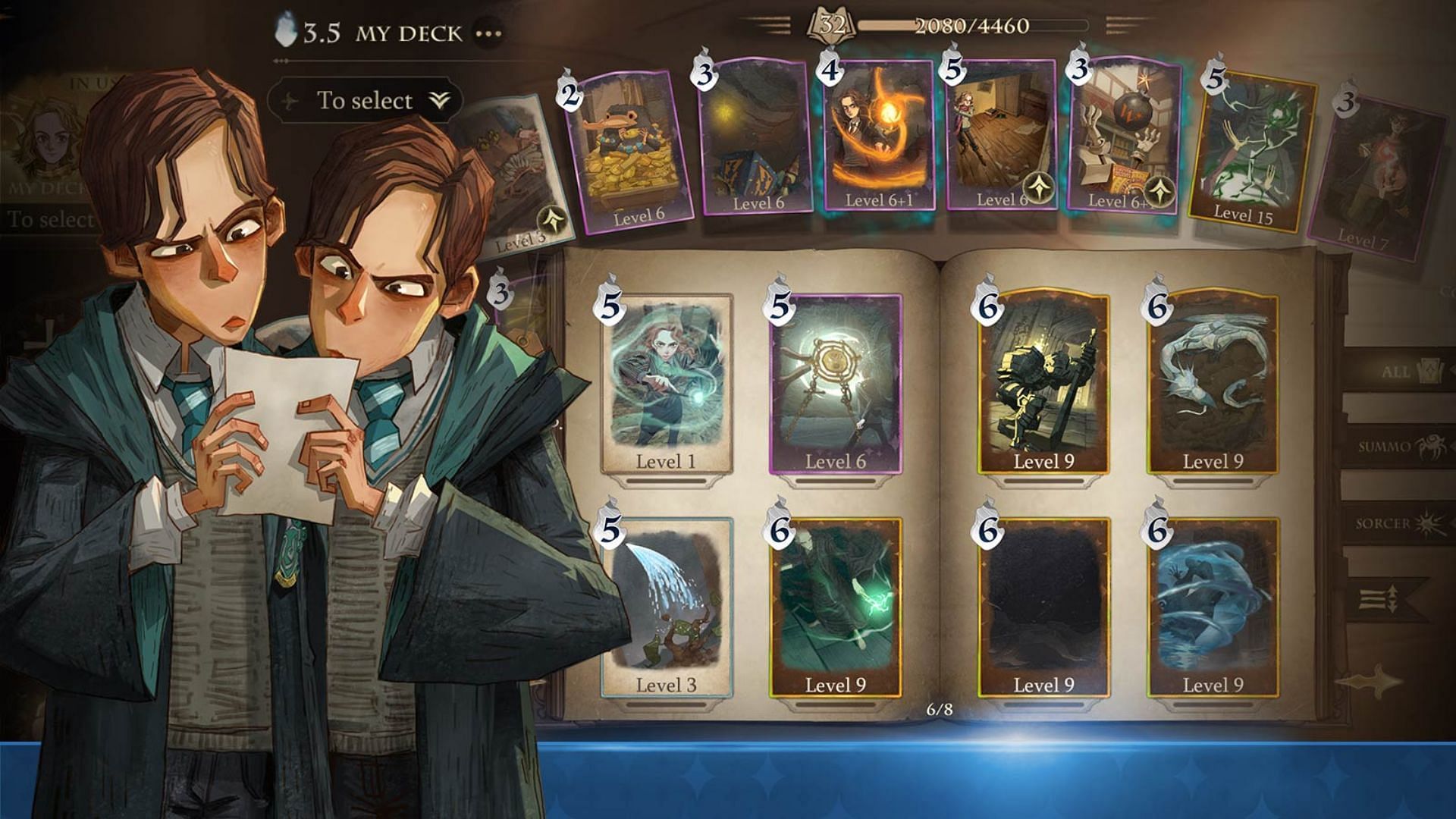 Companion cards can summon one of the character from Harry Potter franchise to aid you during battle (Image via Harry Potter Magic Awakened)