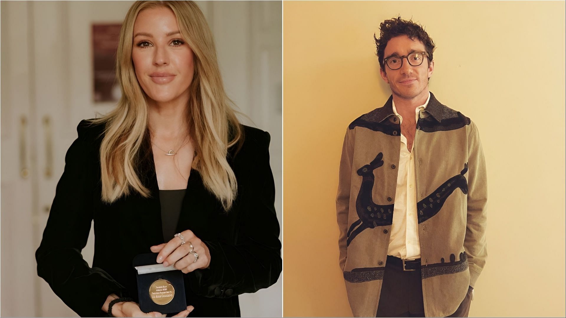 Ellie Goulding and Caspar Jopling have separated after being married since 2019 (Images via elliegoulding and casparjopling/Instagram)