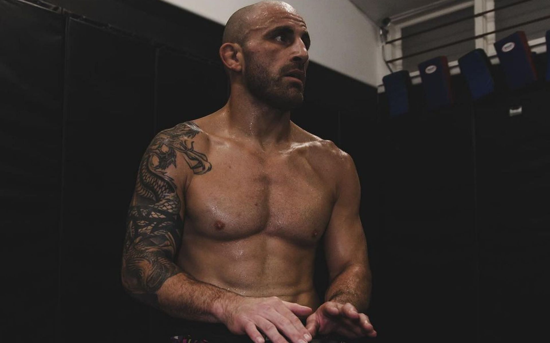 Alexander Volkanovski revealed his pre-fight rituals during a Q&amp;A segment [Image courtesy @alexvolkanovski on Instagram]
