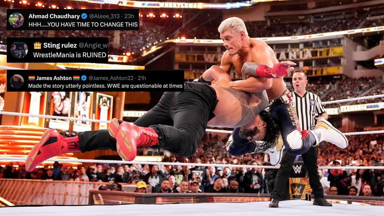 Cody Rhodes vs. Roman Reigns at WrestleMania 39
