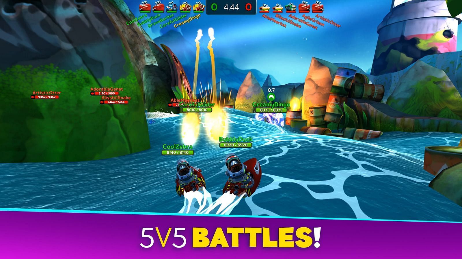 Battle Bay (Image via Rovio Entertainment Corporation)