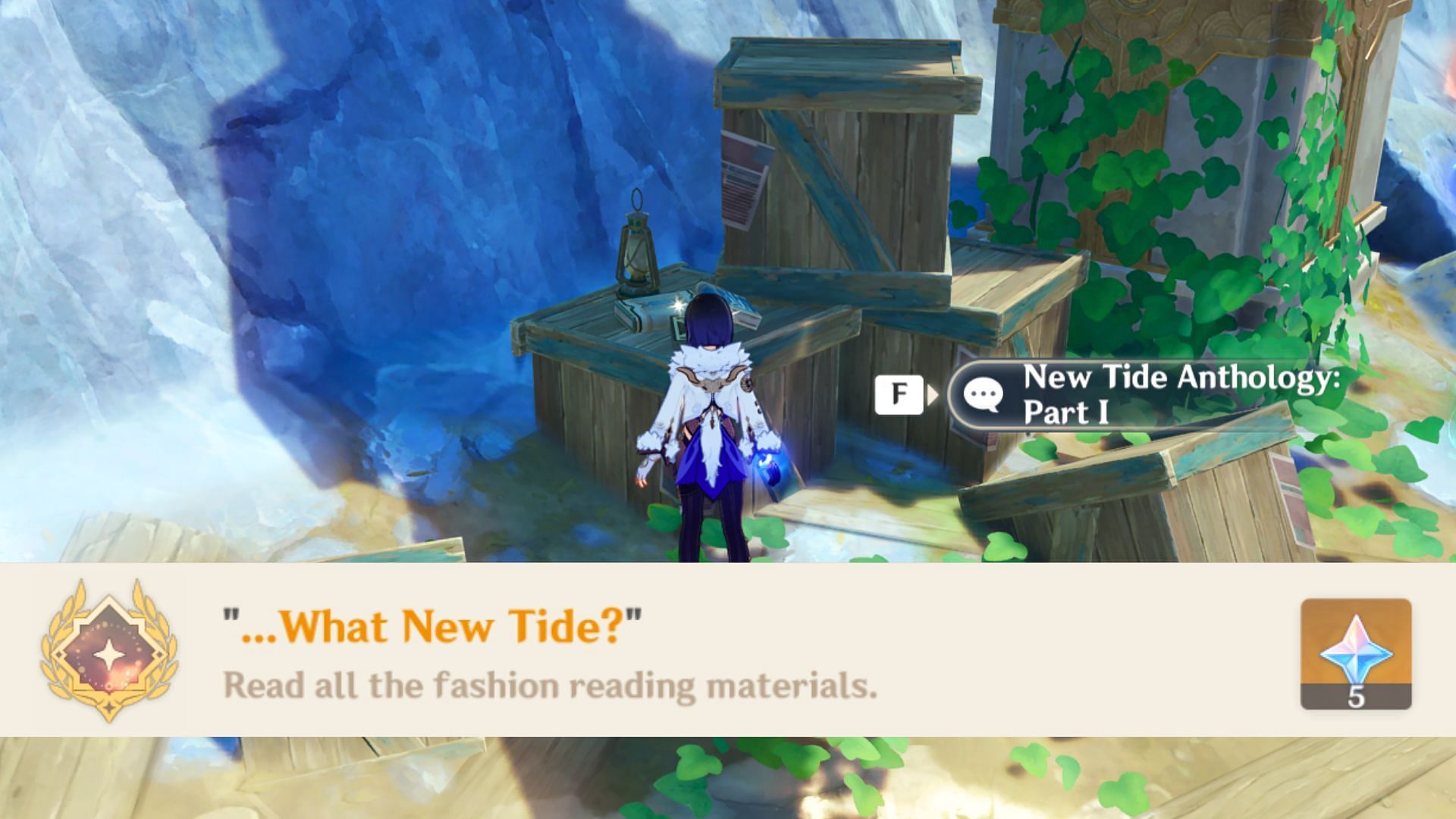 &quot;...What New Tide?&quot; hidden achievement guide (Image via HoYoverse)