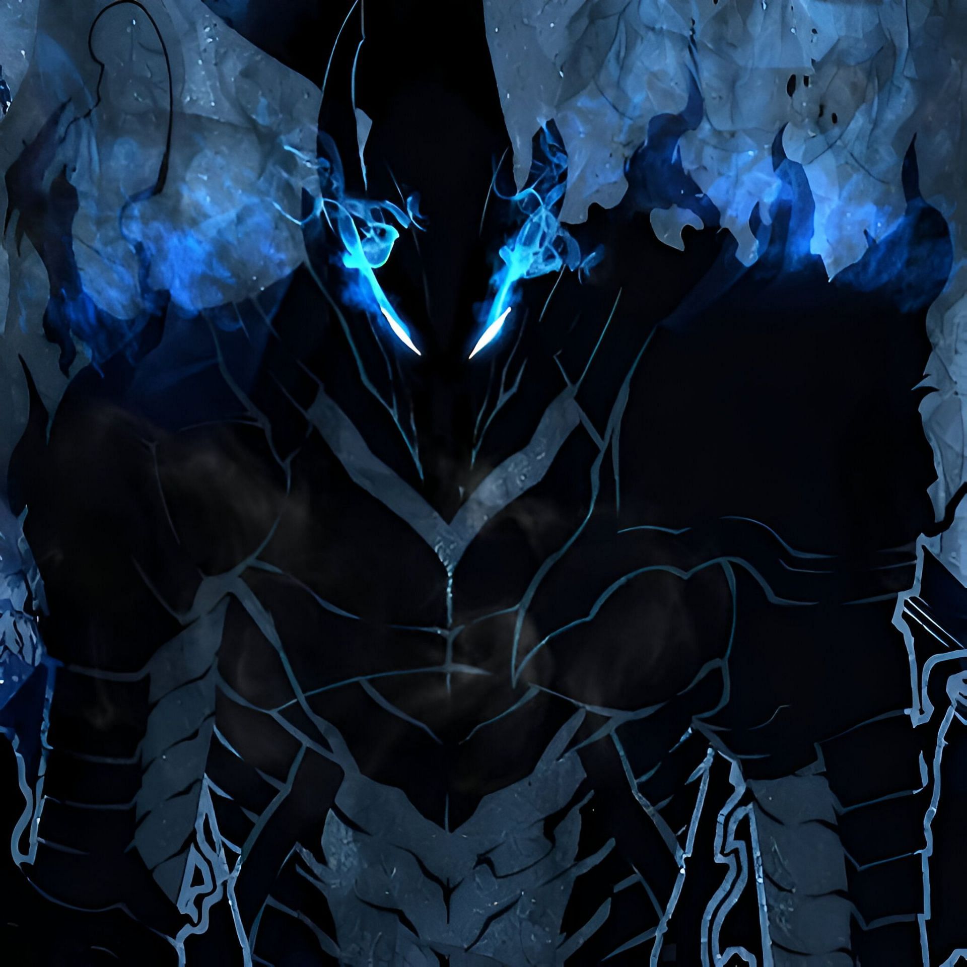 Igris as seen in the manhwa (Image via DUBU/Chugong)