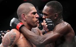 Four months after calling out Israel Adesanya in English, Alex Pereira claims he's "trying hard" to grasp the language