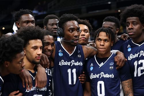 Saint Peter's made history with an Elite Eight run in 2022 as a No. 15 seed.