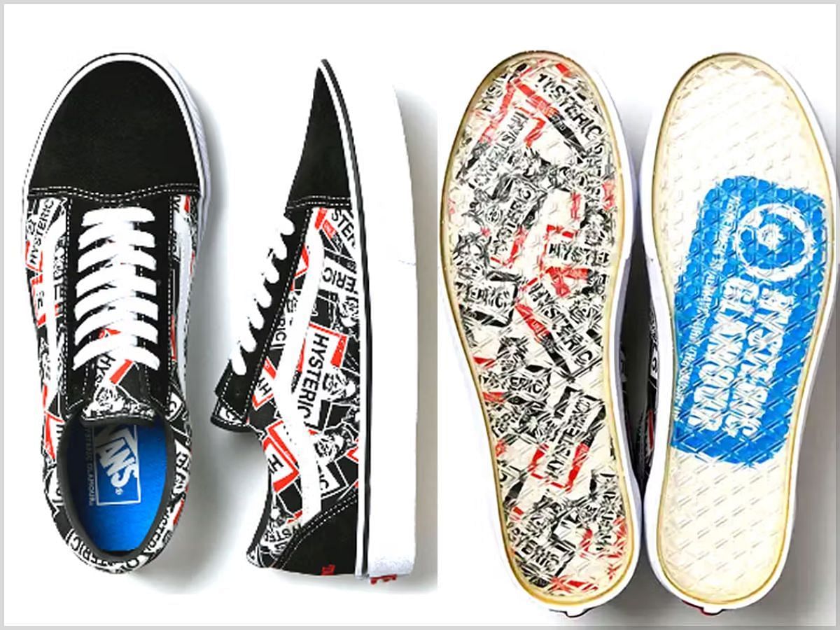 Vans x HYSTERIC GLAMOUR Old Skool sneakers: Everything we know so far