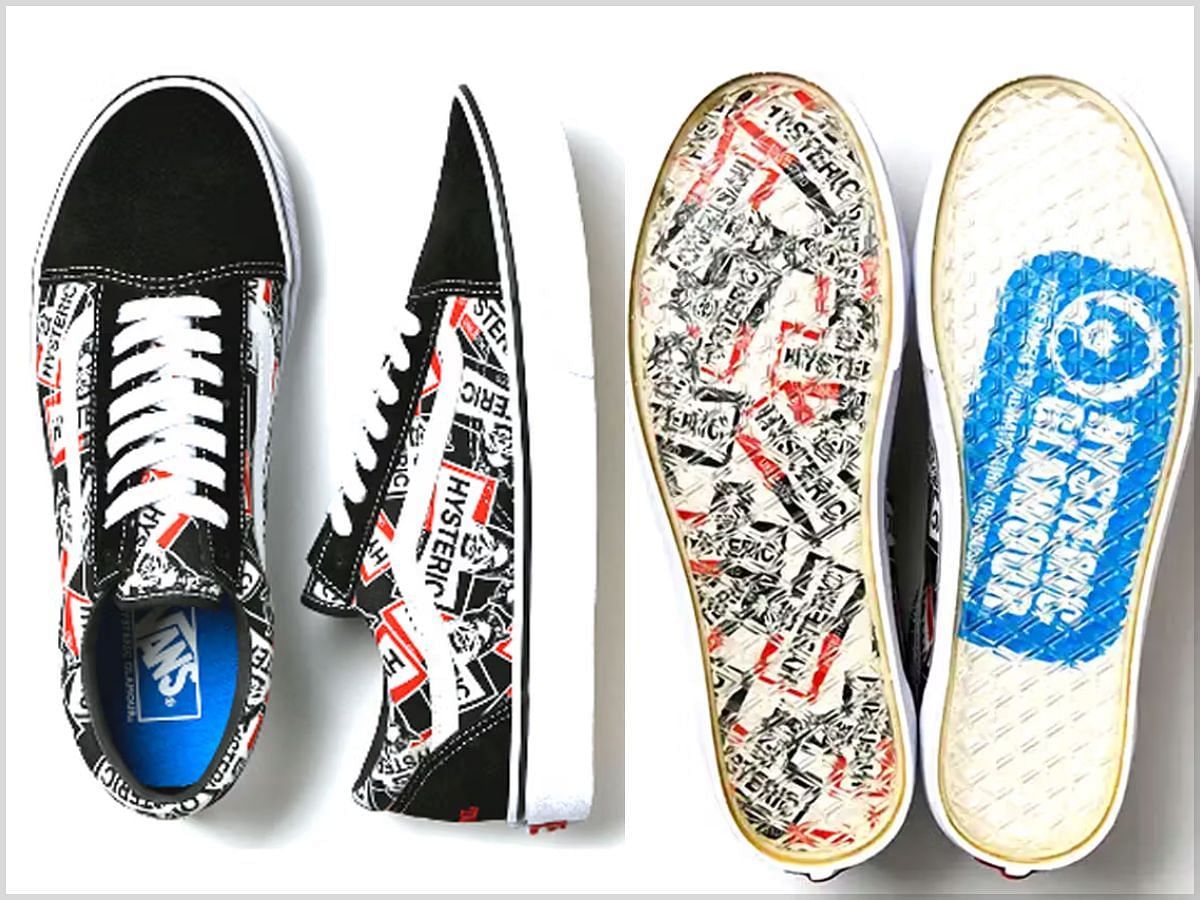 Vans x HYSTERIC GLAMOUR Old Skool sneakers: Everything we