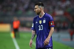 Lionel Messi reacts as Argentina beat Brazil 1-0 to secure Paris Olympics 2024 spot