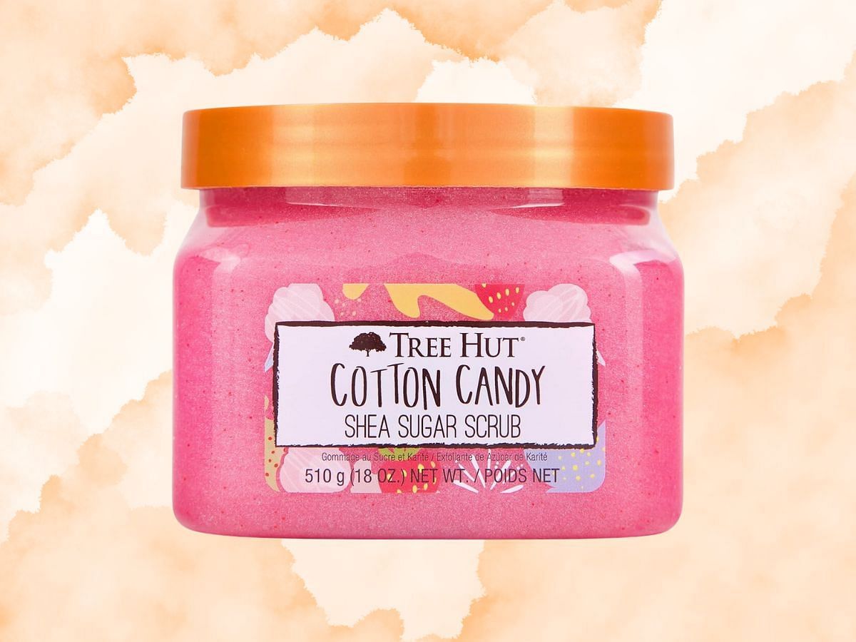 Cotton candy shea sugar scrub by Tree Hut (Image via Tree Hut website)