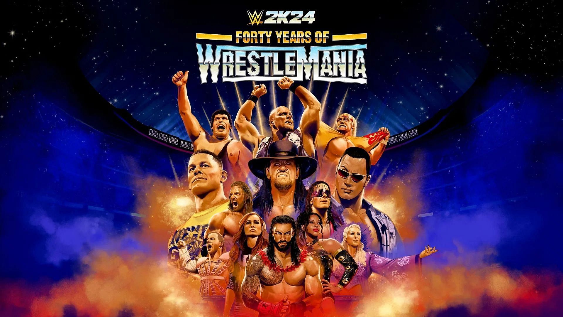 WWE 2K24 WrestleMania Showcase matches