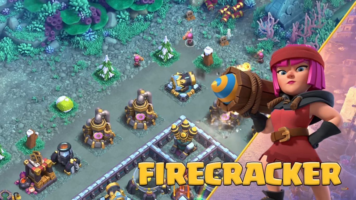 Firecracker in Clash of Clans (Image via Supercell)