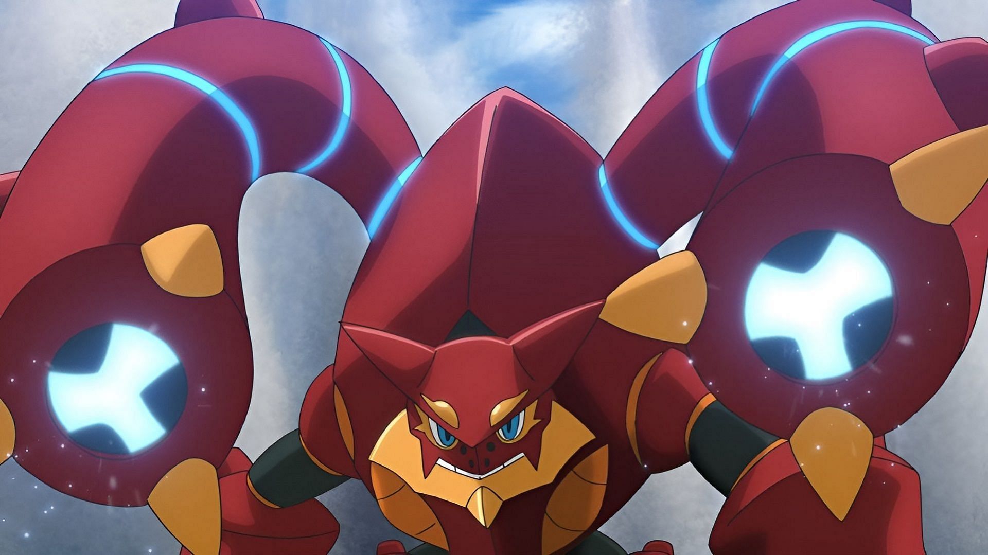 Volcanion in the anime (Image via The Pokemon Company)