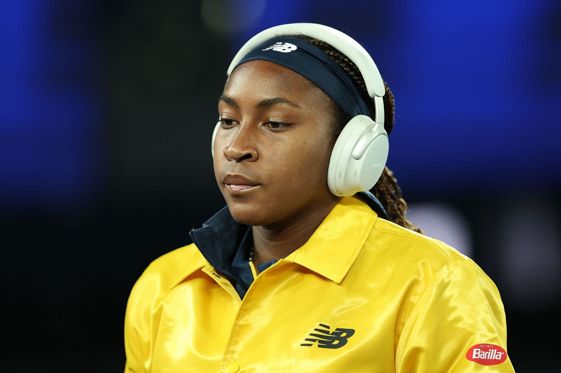 Coco Gauff pictured at 2024 Australian Open