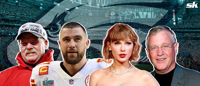 Travis Kelce reserves special shout-out for Taylor Swift's dad, Scott, and Andy Reid's 'Philly' friendship