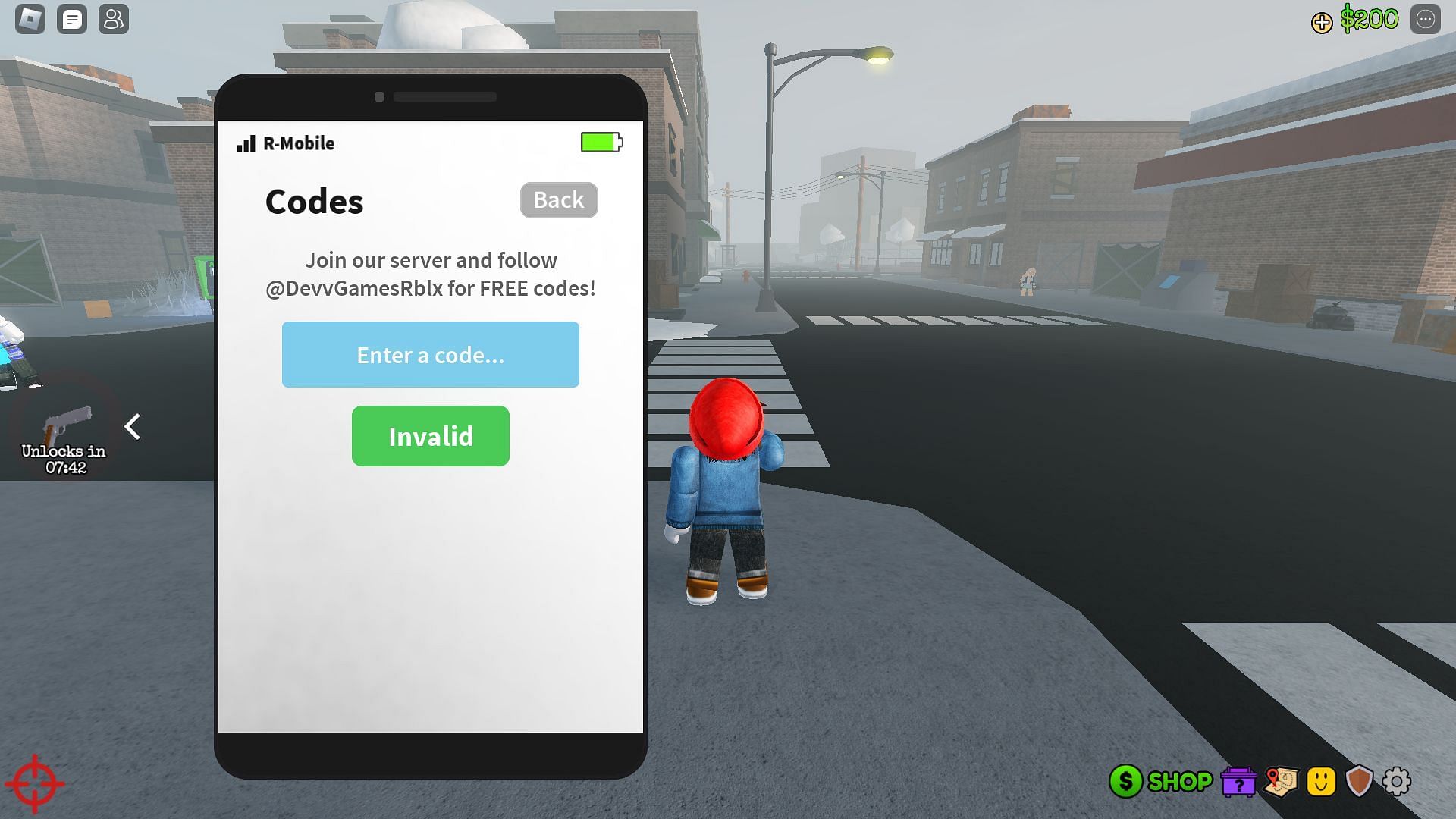 Troubleshooting codes for Ohio (Image via Roblox)