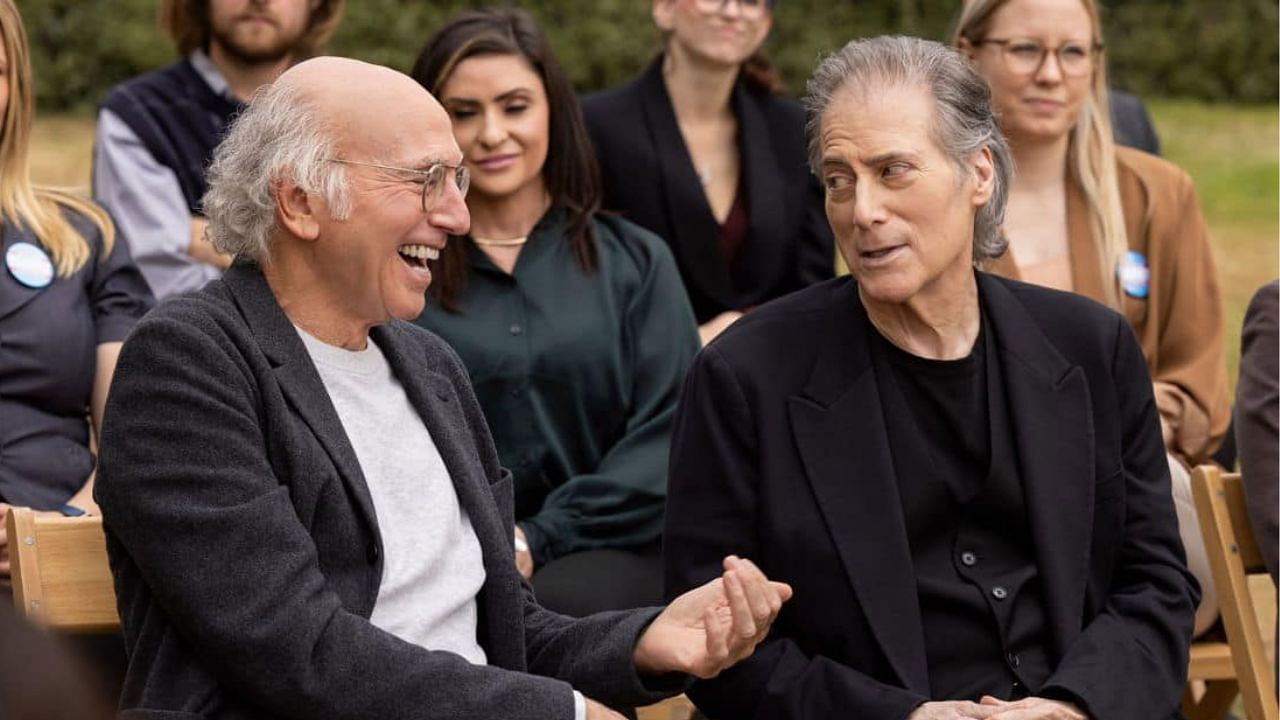 Richard Lewis and Larry David (Image via X/@curb_david)