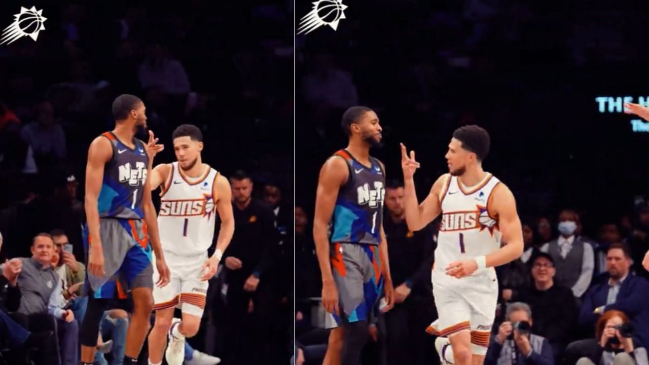 Basketball fans on X ripped Devin Booker for replicating Mikal Bridges