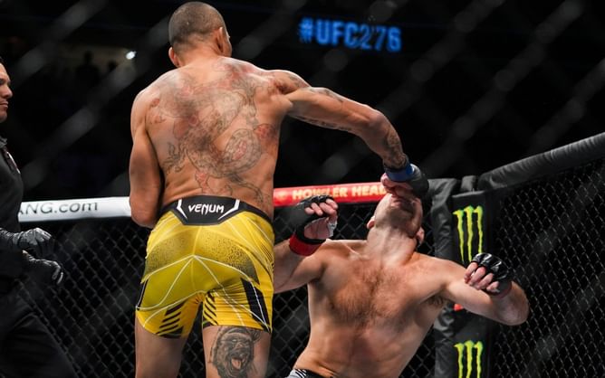 Sean Strickland vs. Alex Pereira and 4 other fights between UFC champions before they won the belt