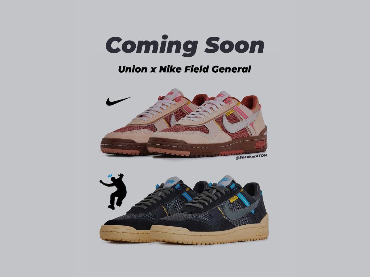 Union La x Nike Field General sneaker pack