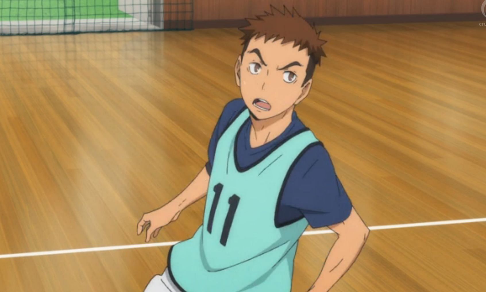 Haruki Komi as seen in the anime and manga series (Image via Production I.G.)