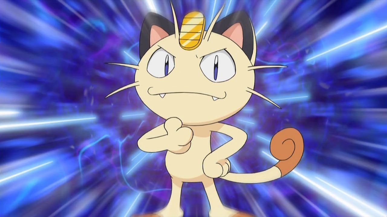 Meowth as seen in the anime (Image via The Pokemon Company)