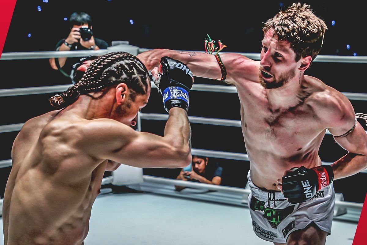 Eddie Abasolo and Luke Lessei - Photo by ONE Championship